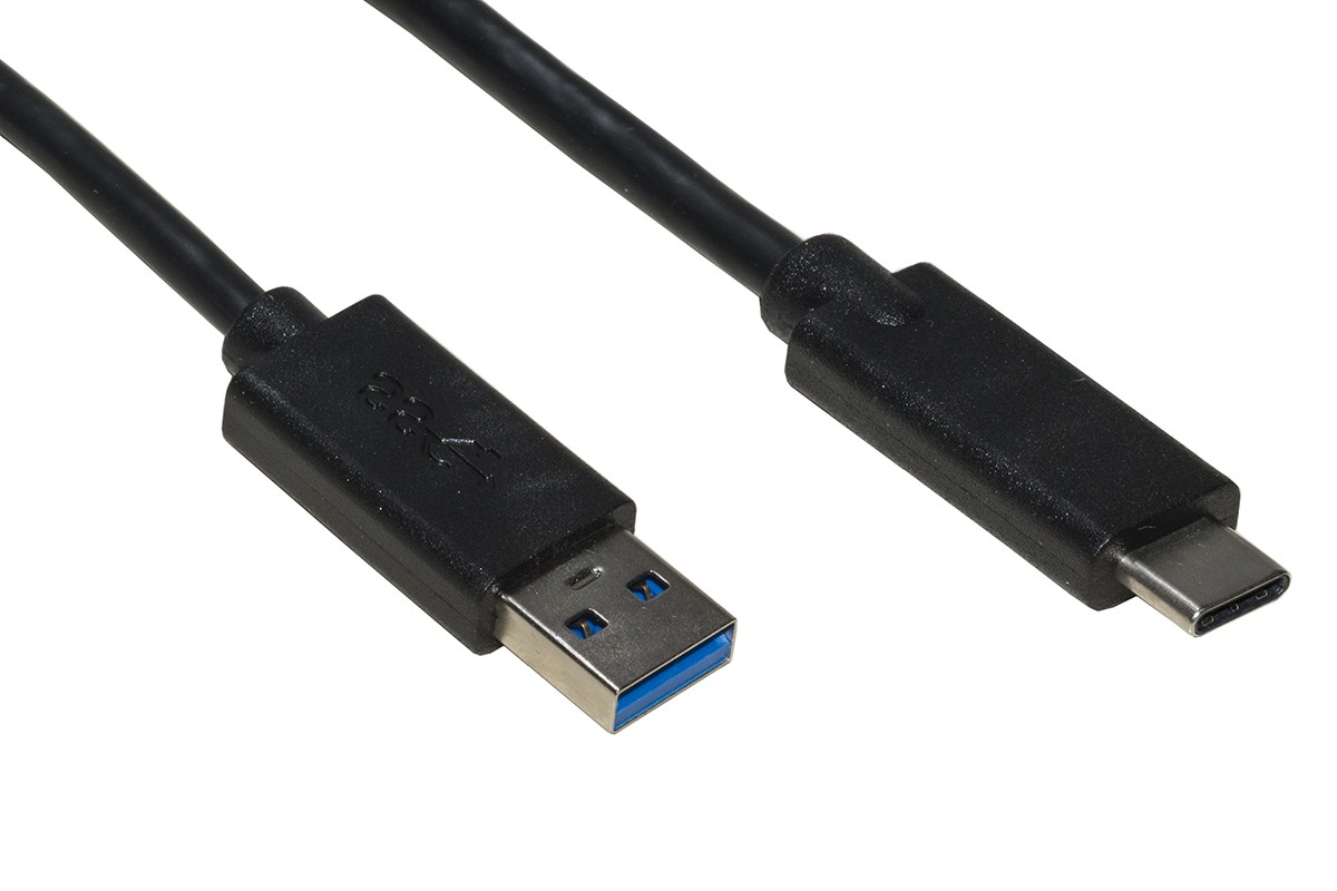 Link Accessori LKC3018 cavo USB 1,8 m 3.2 Gen 1 (3.1 Gen 1) USB A USB C Nero
