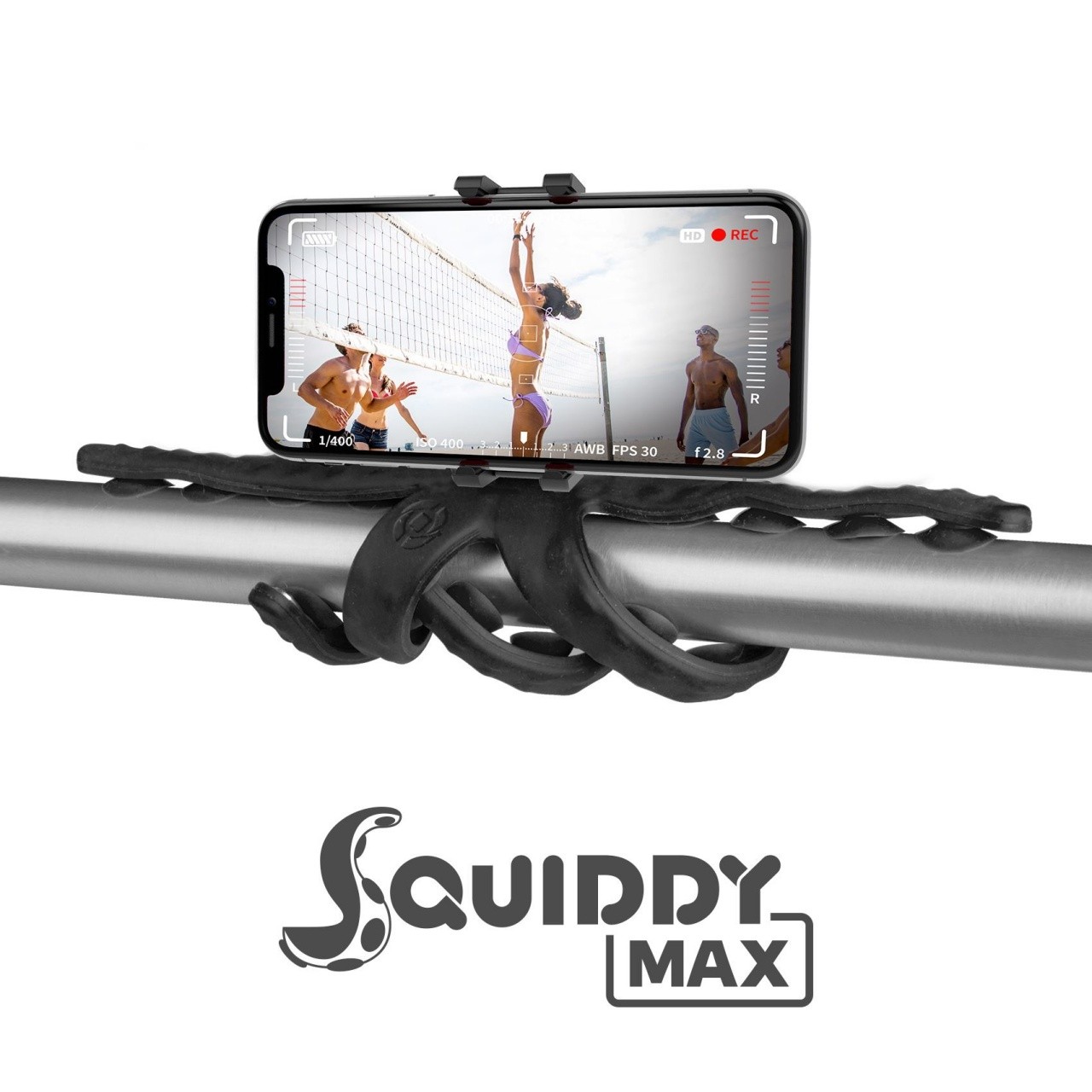 Celly Squiddy Max treppiede Smartphone/fotocamera di azione 6 gamba/gambe Nero