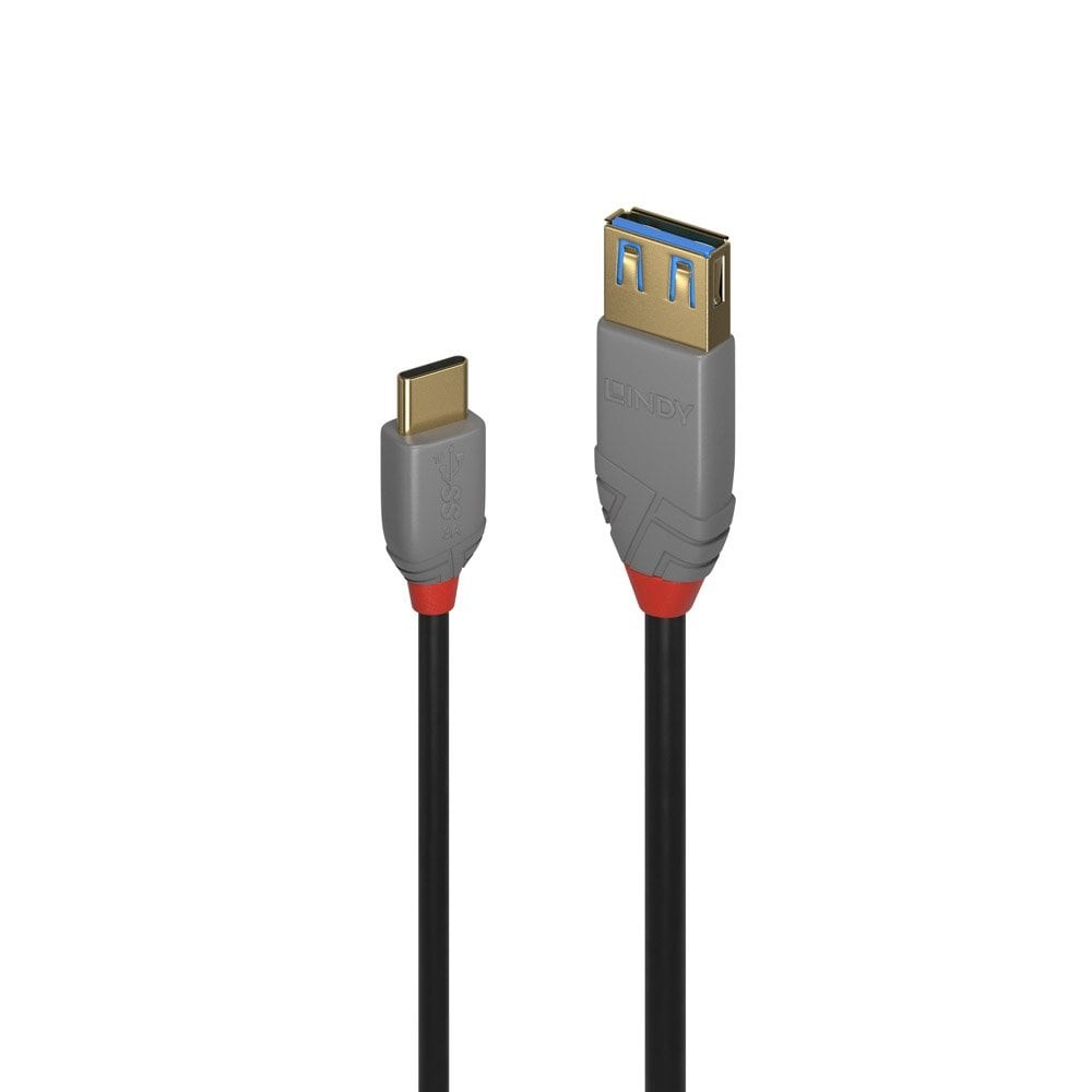 Lindy 36895 cavo USB 0,15 m 3.2 Gen 2 (3.1 Gen 2) USB C USB A Nero