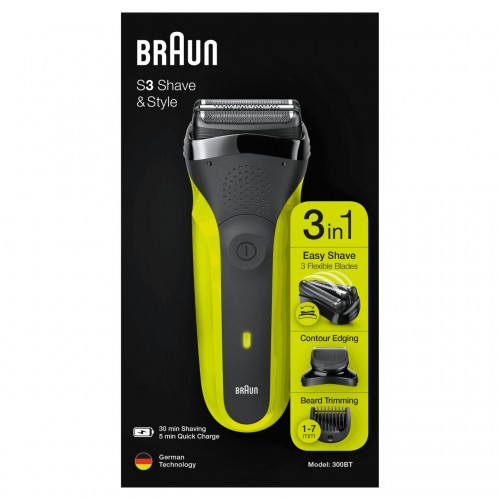 Braun Series 3 Shave&Style 300BT Rasoio Da...