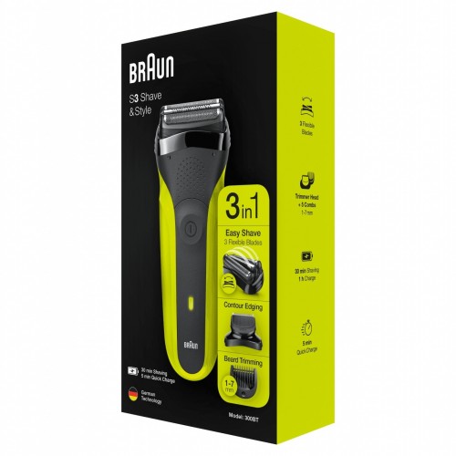 Braun Series 3 Shave&Style 300BT Rasoio Da...