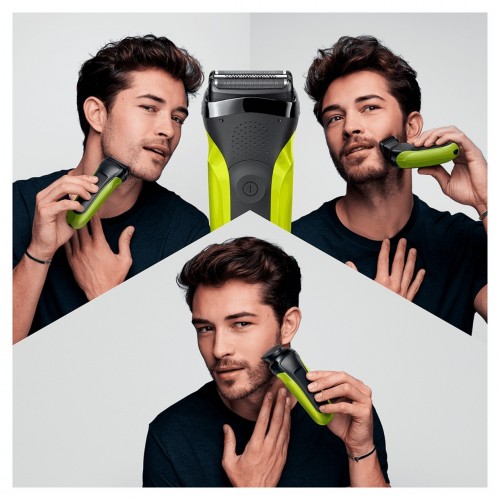 Braun Series 3 Shave&Style 300BT Rasoio Da...