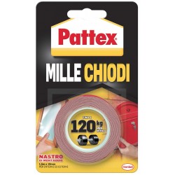 Pattex Millechiodi tape Rot nastro adesivo di montaggio extraforte 19 mm x 1.5 m