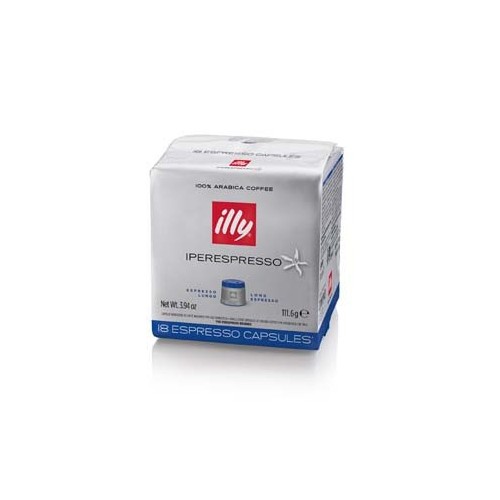 ILLY CAPSULE ESPRESSO LUNGO 18 PZ. CAPSULE...