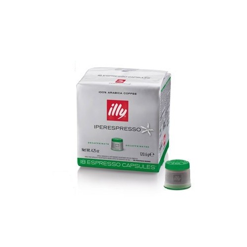 ILLY CAPSULE DECAFFEINATO 18 PZ. CAPSULE...