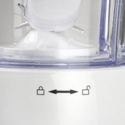 Girmi FR46 1,5 L Frullatore da tavolo Trasparente, Bianco 500 W