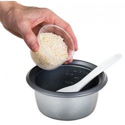 Russell Hobbs 27020-56 cuoci riso Nero, Bianco 200 W