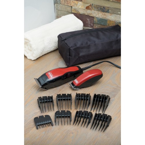 Wahl Home Pro Combo Nero, Rosso