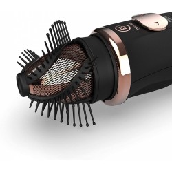 Imetec Bellissima My Pro Miracle Wave GH19 1100 Spazzola ad aria calda Caldo Nero, Rosa 1,8 m 1100 W