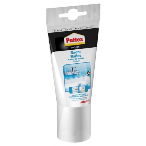 Pattex Bagni Bianco 150ml Gel Adesivo in silicone