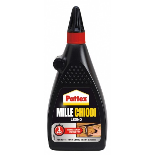 Pattex Millechiodi Legno 200g Gel Adesivo ai...