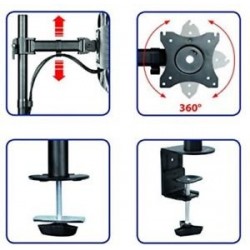 Meliconi Desk 100 R 68,6 cm (27") Nero