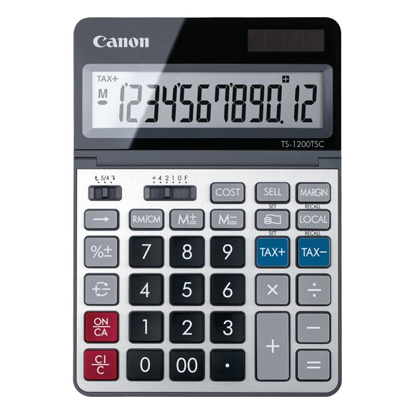 Canon TS-1200TSC calcolatrice Desktop Calcolatrice di base Metallico