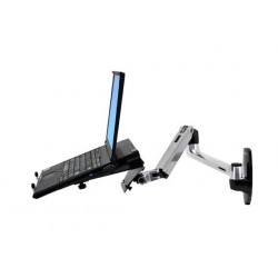 Ergotron LX Wall Mount LCD Arm 81,3 cm (32") Nero