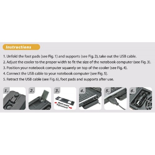 Newstar Supporto raffredda notebook