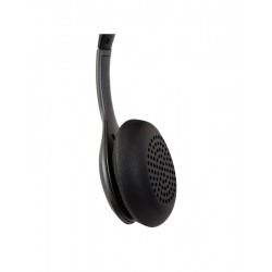 V7 Cuffie USB-C Deluxe con microfono con cancellazione del rumore, regolatore volume, cuffie digitali, laptop, Chromebook, PC -