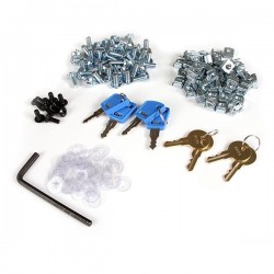 StarTech.com Armadio server rack chiuso a ribalta 12U 90 cm con ruote