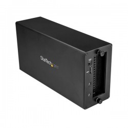 StarTech.com Adattatore di rete Thunderbolt 3 a 2 porte in Fibra Ottica da 10GB Ethernet SFP+ Aperto - Chassis e Scheda