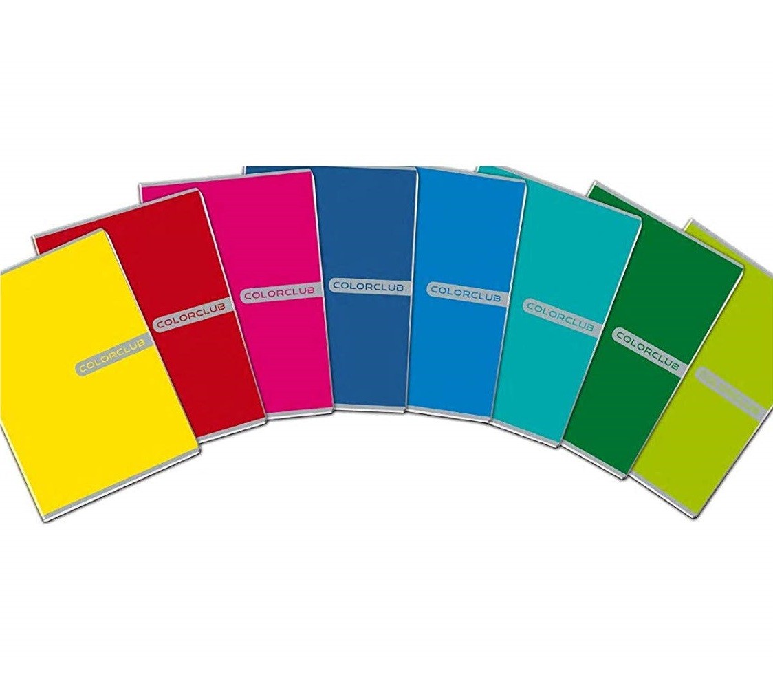 Blasetti Colorclub quaderno per scrivere Multicolore A5 21 fogli