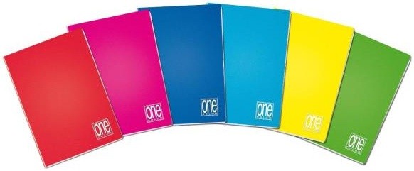 Blasetti One Color quaderno per scrivere Multicolore A4 21 fogli