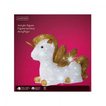 UNICORNO SEDUTO LED DA ESTERNO 2