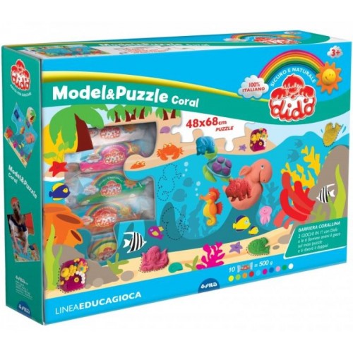 CONFEZIONE DIDO' MODEL E PUZZLE CORAL 48X68CM