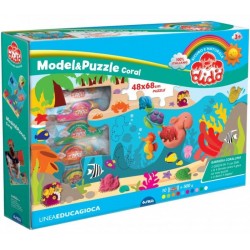 CONFEZIONE DIDO' MODEL E PUZZLE CORAL 48X68CM