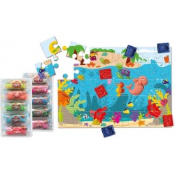CONFEZIONE DIDO' MODEL E PUZZLE CORAL 48X68CM