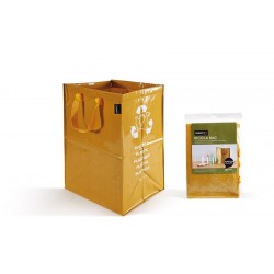 Perfetto 12852 cestino per rifiuti Rettangolare Giallo Plastica