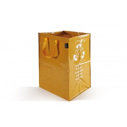 Perfetto 12852 cestino per rifiuti Rettangolare Giallo Plastica