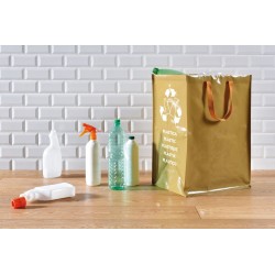 Perfetto 12852 cestino per rifiuti Rettangolare Giallo Plastica