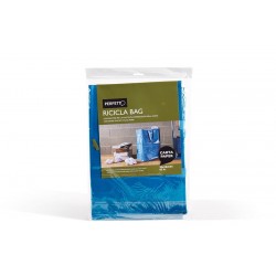 Perfetto 12853 cestino per rifiuti Rettangolare Blu Carta