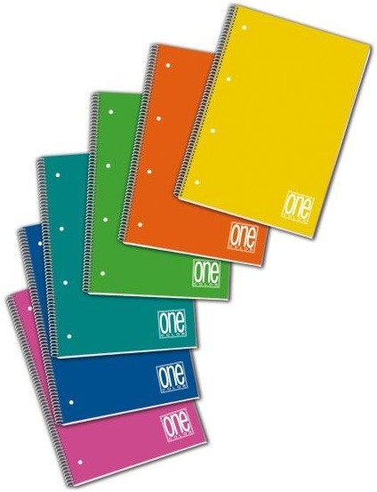 Blasetti One Color quaderno per scrivere Multicolore A5 80 fogli