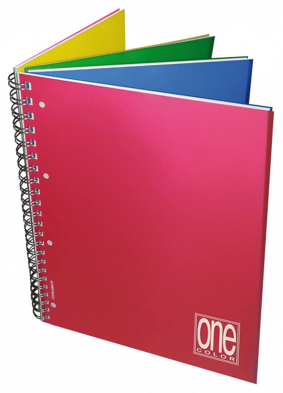 Blasetti One Color quaderno per scrivere Multicolore A4+ 124 fogli