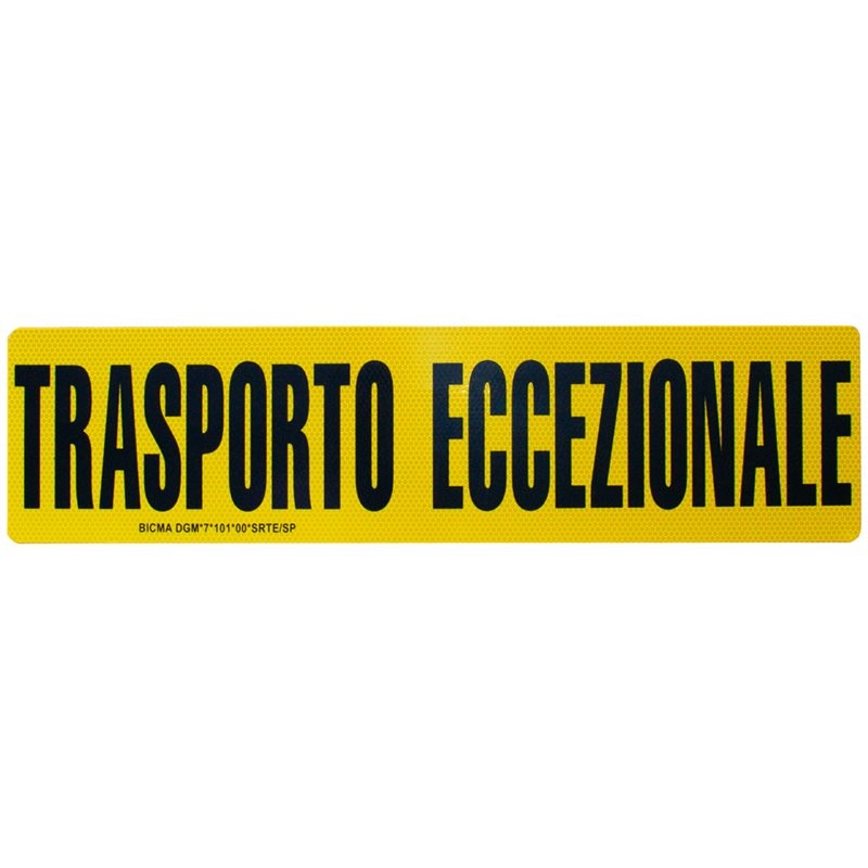 PANNELLO TRASPORTO ECCEZIONALE MM600 X 150