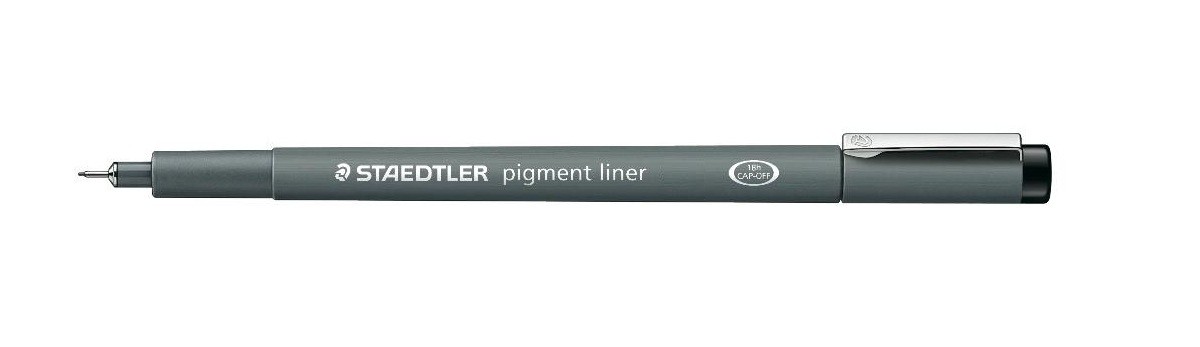 Staedtler Pigment liner Fineliner 0.7mm marcatore Nero