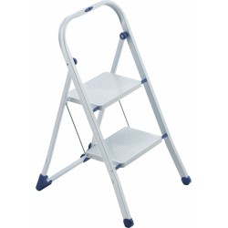 Gimi Tiko 2 Scaletta con gradini Metallico, Multicolore