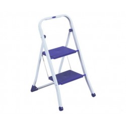 Gimi Tiko 2 Scaletta con gradini Metallico, Multicolore