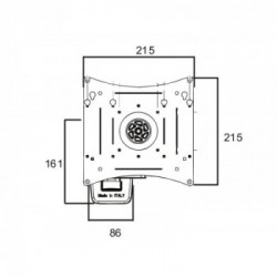De Longhi YAF57ASV - Piano Cottura a Gas, 70 cm