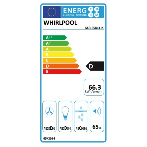 Whirlpool AKR 558/3 IX - Cappa Aspirante a...