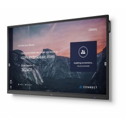 NEC MultiSync CB651Q 165,1 cm (65") LED 4K Ultra HD Touch screen Pannello piatto interattivo Nero