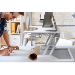 Newstar Postazione di lavoro per rimanere in piedi o seduto