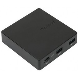 Targus DOCK412EUZ replicatore di porte e docking station per notebook Cablato USB 3.2 Gen 1 (3.1 Gen 1) Type-C Nero