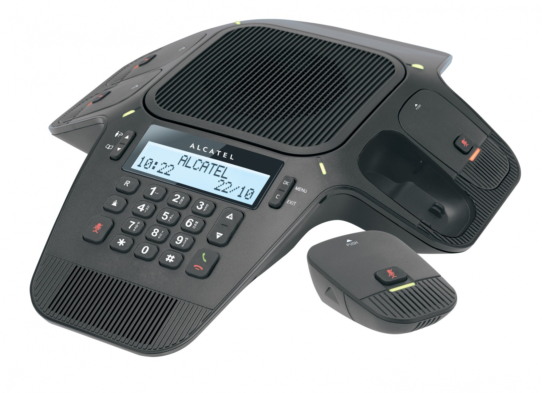 Alcatel Conference 1800 Telefono DECT Nero Identificatore di chiamata