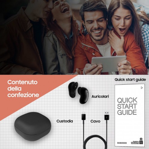 Samsung Galaxy Buds Live, Mystic Bronze Cuffia...