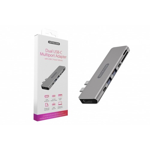 Sitecom CN-391 hub di interfaccia USB 3.2 Gen 1...