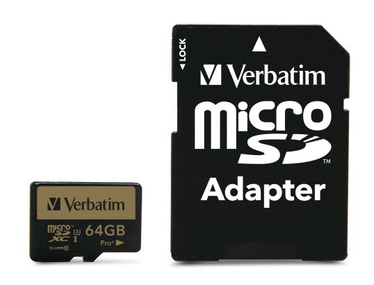 Verbatim Pro+ memoria flash 64 GB MicroSDHC Classe 10 MLC