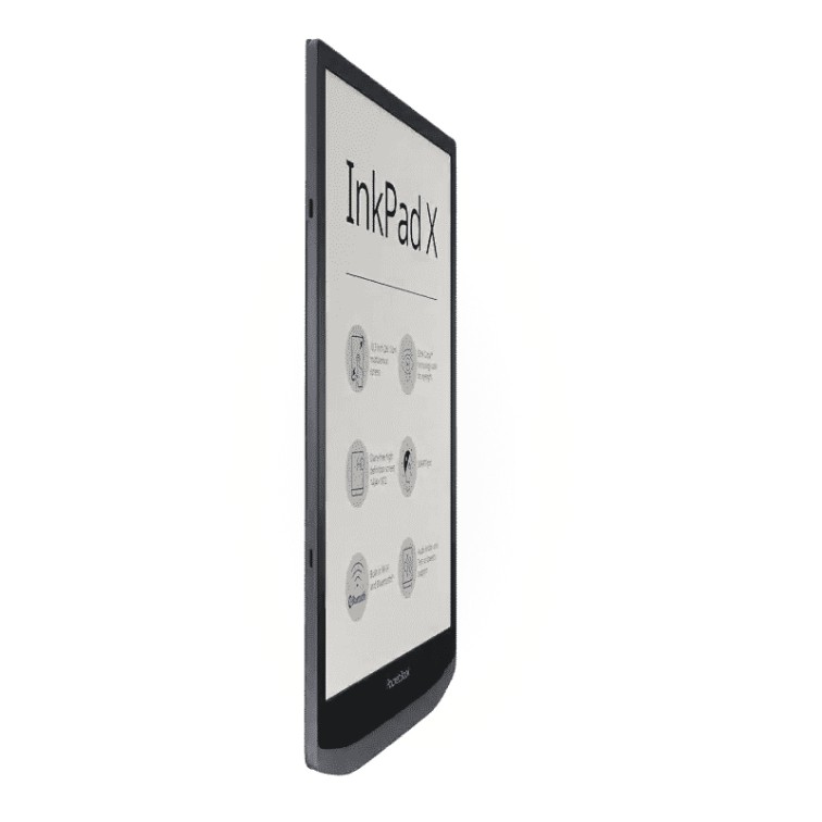 Pocketbook InkPad X lettore e-book Touch screen 32 GB Wi-Fi Nero, Argento