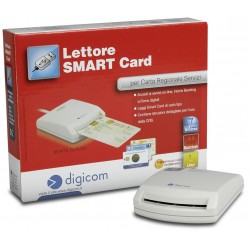 Digicom 8E4479 lettore di card readers Bianco USB 2.0
