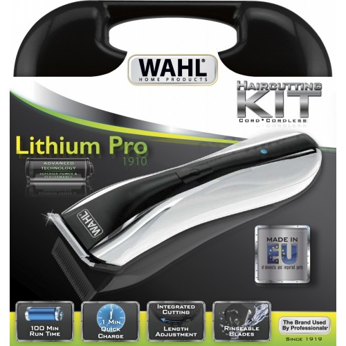 Wahl Lithium LED Pro Nero, Argento
